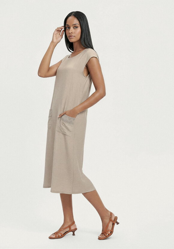 Сарафан изо льнаВ ритме лета шир.  580, рис. 16