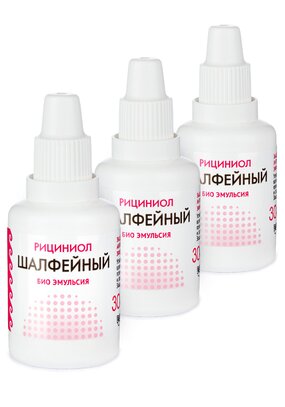 Эмульсия Рициниол Шалфейный, 3 шт.
