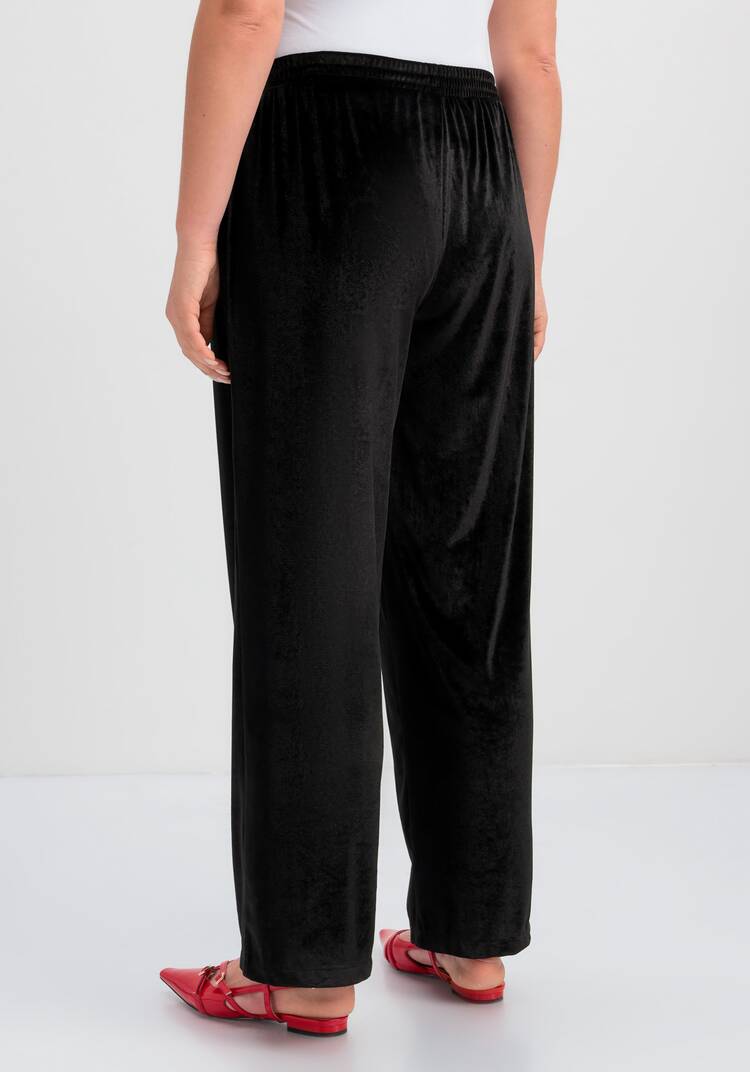 Брюки бархатные прямого кроя шир.  750, рис. 10