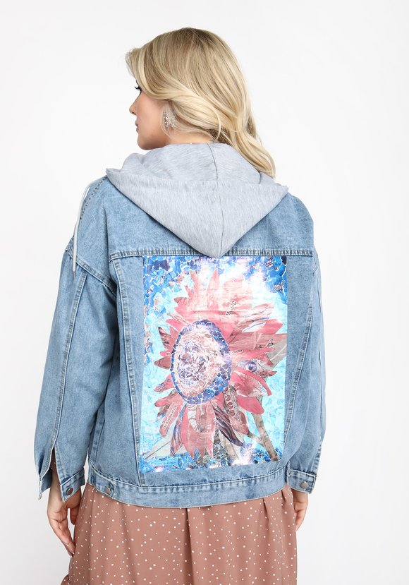 Куртка Стильный шик шир.  580, рис. 12