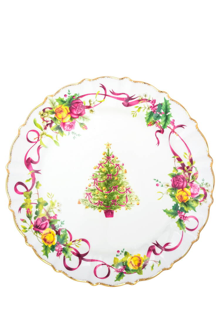 Блюдо из фарфора Алая лента шир.  750, рис. 3