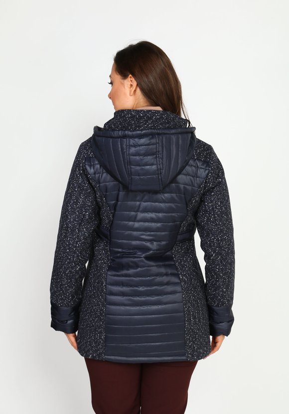 Куртка утепленная приталенная на молнии шир.  580, рис. 2