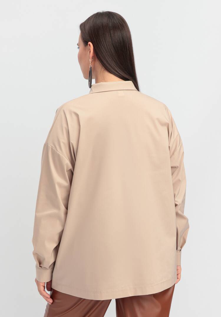 Рубашка с объемным карманом шир.  750, рис. 11