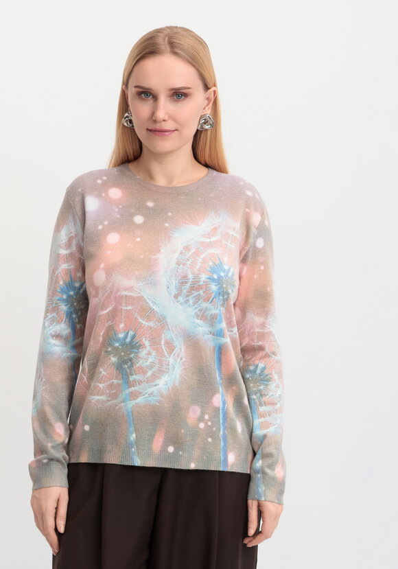 Джемпер Цветочная симфония шир.  580, рис. 14