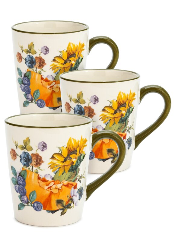 Набор кружек Урожай, 3 шт. шир.  580, рис. 1