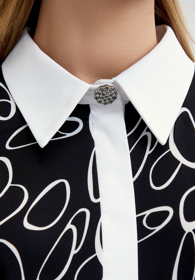 Блуза Анисья шир.  750, рис. 5