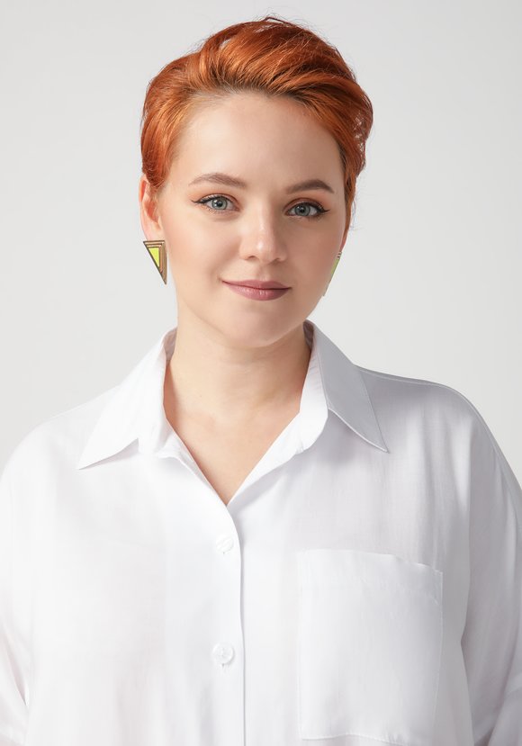 Блуза Обворожительный взгляд шир.  580, рис. 4