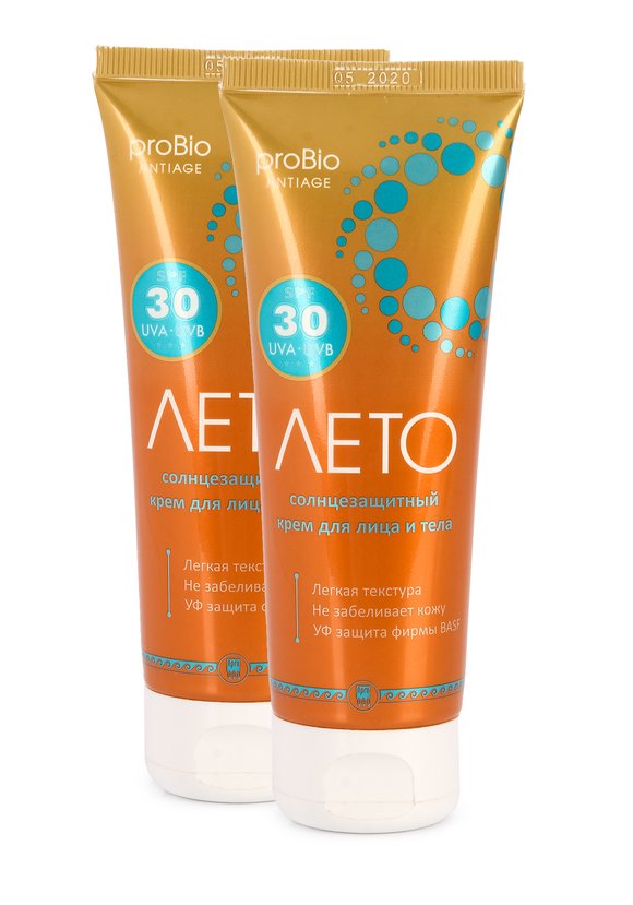 Крем солнцезащитный Antiage ЛЕТО, 2 шт. шир.  580, рис. 1