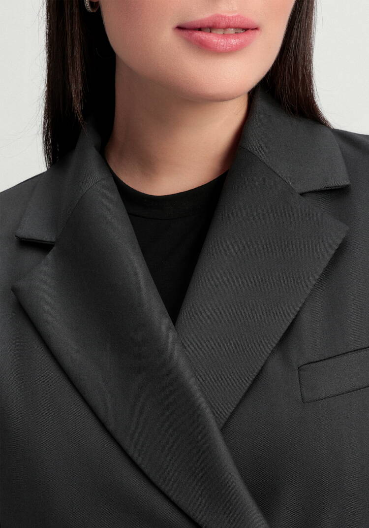 Пиджак с разрезом по спинке шир.  750, рис. 5