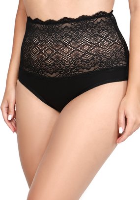 Женские трусы высокие Кружевная магия