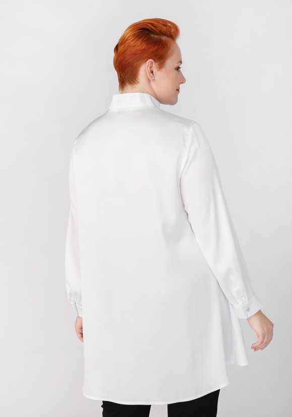 Блуза с воланом по низу шир.  580, рис. 2