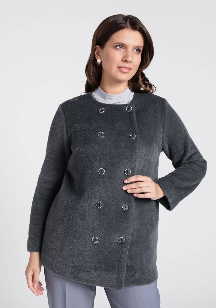 Пиджак двубортный утепленный Стейси шир.  750, рис. 23