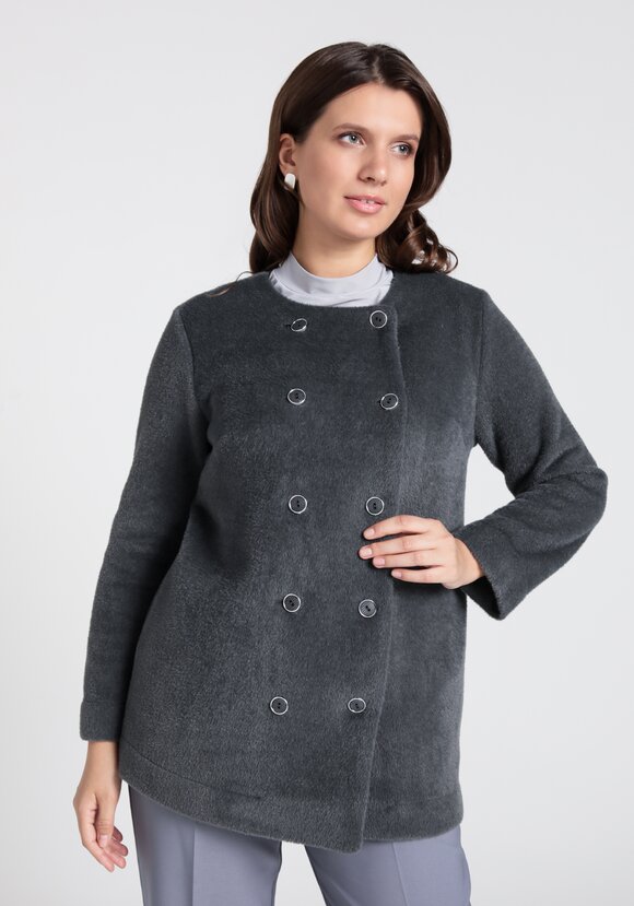 Пиджак двубортный утепленный Стейси шир.  580, рис. 23