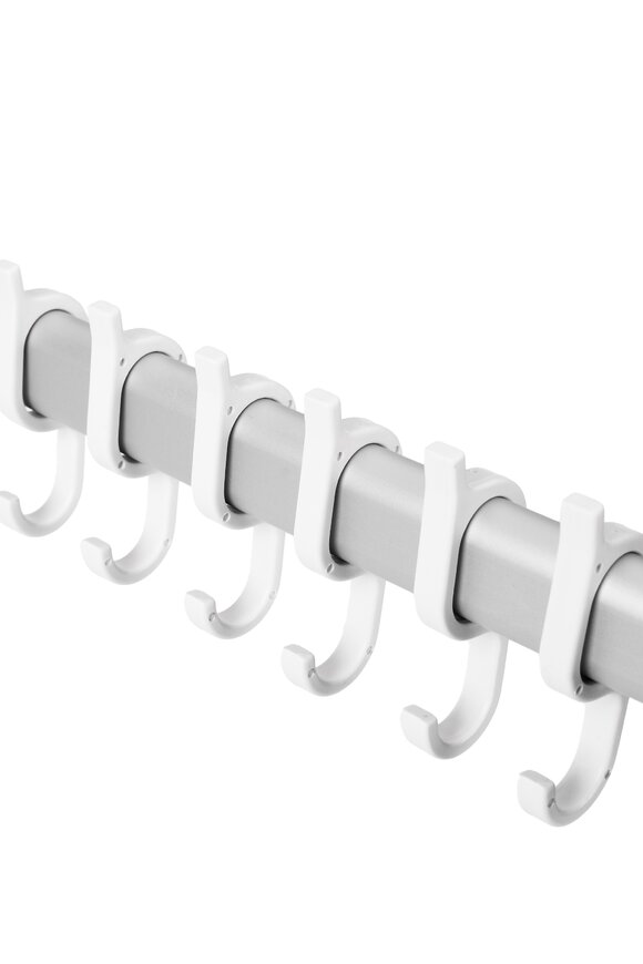 Вешалка на дверь 40 см - 6 крючков шир.  580, рис. 2