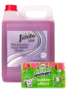 Гель для мытья посуды , 5 л + подарок