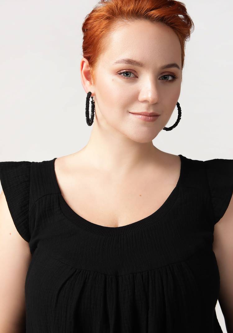 Блуза Бесконечная любовь шир.  750, рис. 8