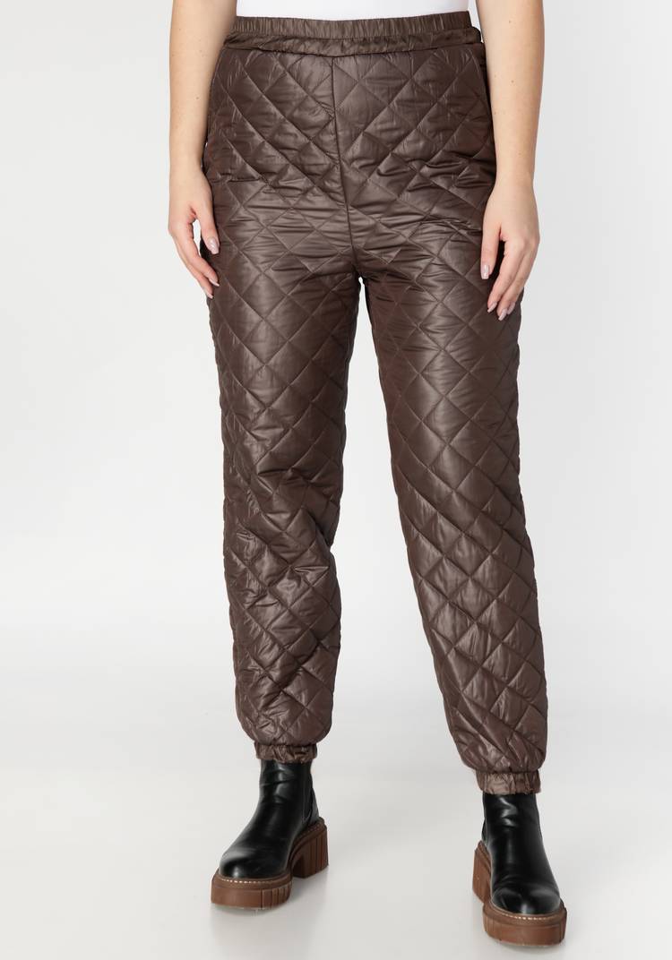 Брюки стеганые на резинке шир.  750, рис. 5