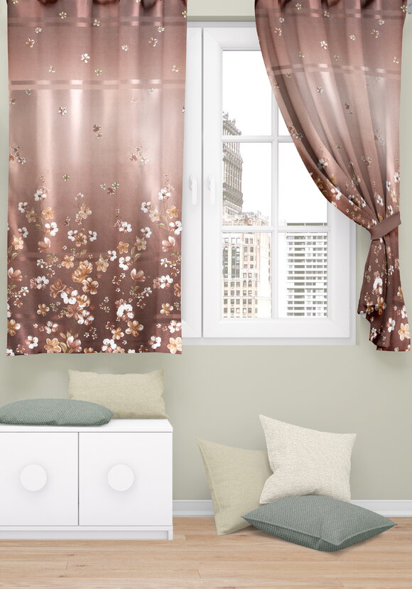 Штора кухонная Примa шир.  580, рис. 1