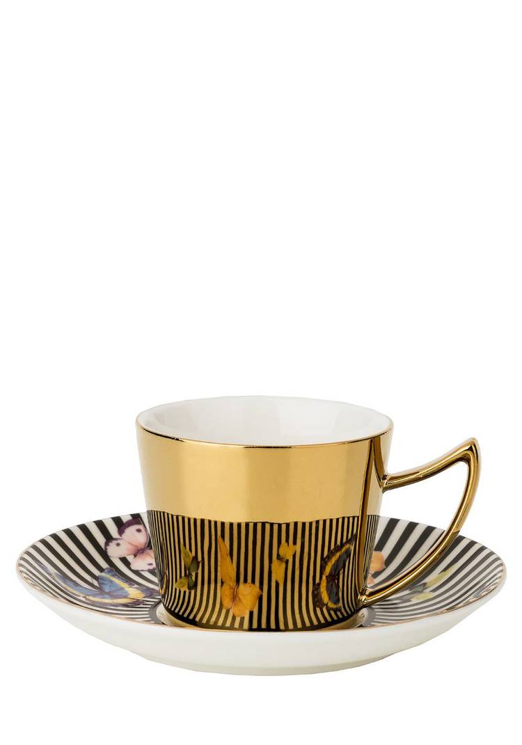 Кофейный набор на 4 персоны Бабочки шир.  750, рис. 3