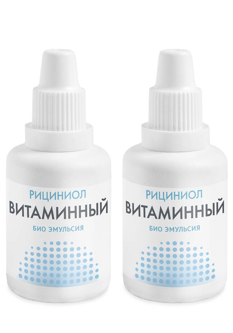Эмульсия Рициниол Витаминный, 2 шт шир.  750, рис. 1