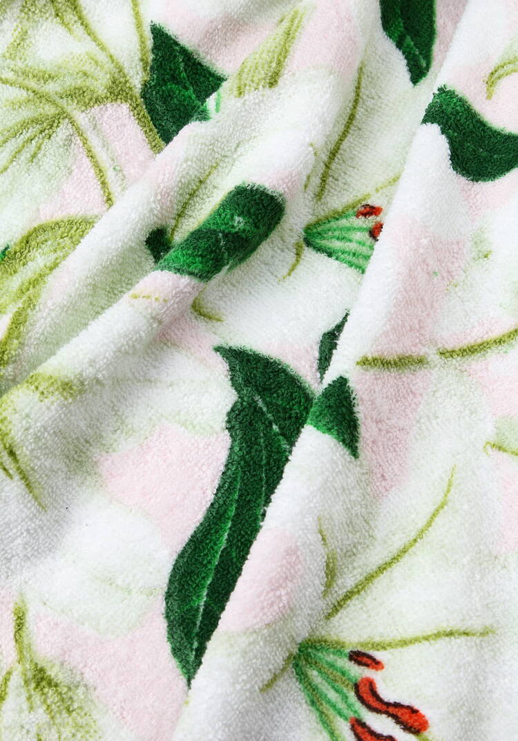 Полотенце махровое Лилии шир.  750, рис. 10