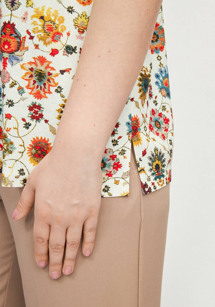 Блуза Путешествие мечты шир.  750, рис. 6