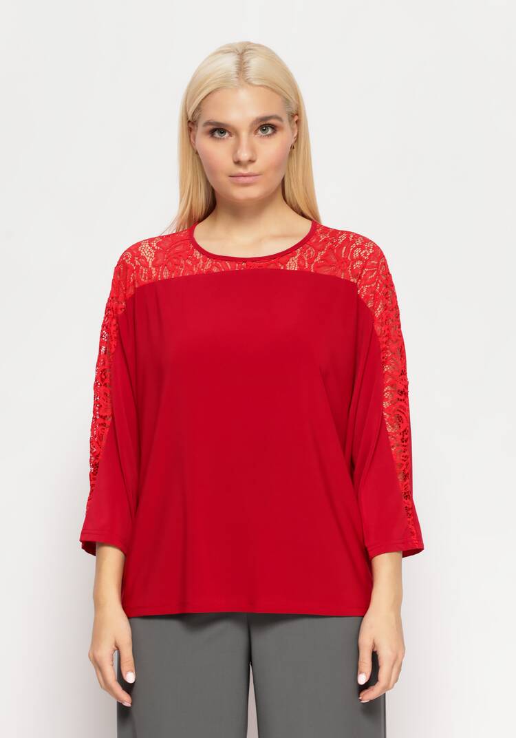 Блуза с рукавами Лeтучая мышь шир.  750, рис. 16