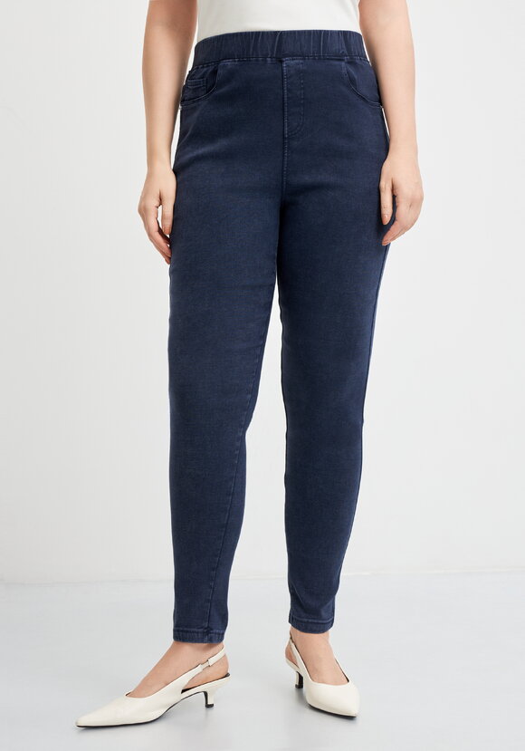 Джегинсы утепленные Дарина шир.  580, рис. 4