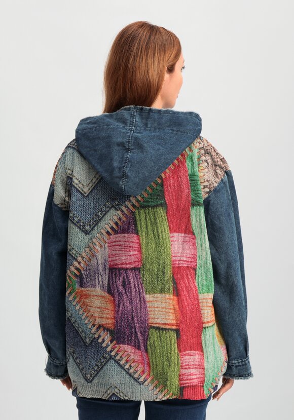 Джинсовая куртка Райли шир.  580, рис. 11