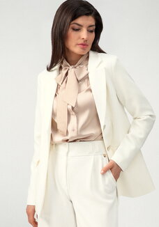 Пиджак на подкладке однобортный