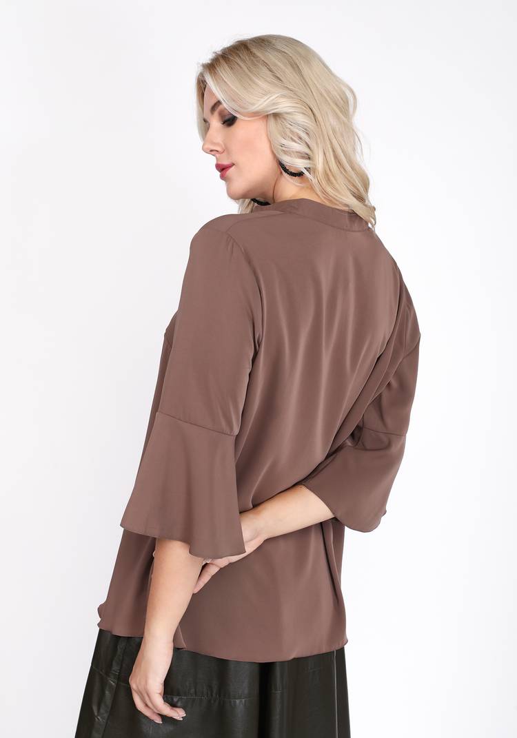 Блуза Неповторимый шарм шир.  750, рис. 11