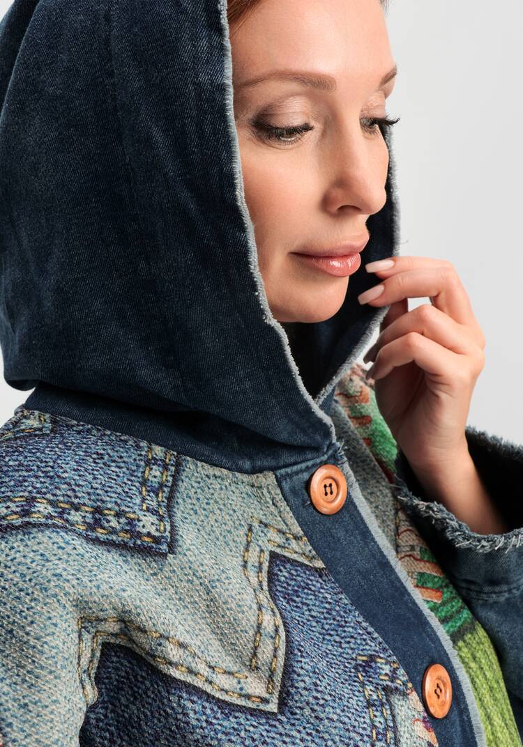 Джинсовая куртка Райли шир.  750, рис. 15