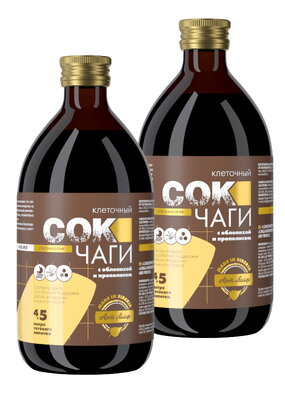 Сок чаги клеточный, 2 шт.