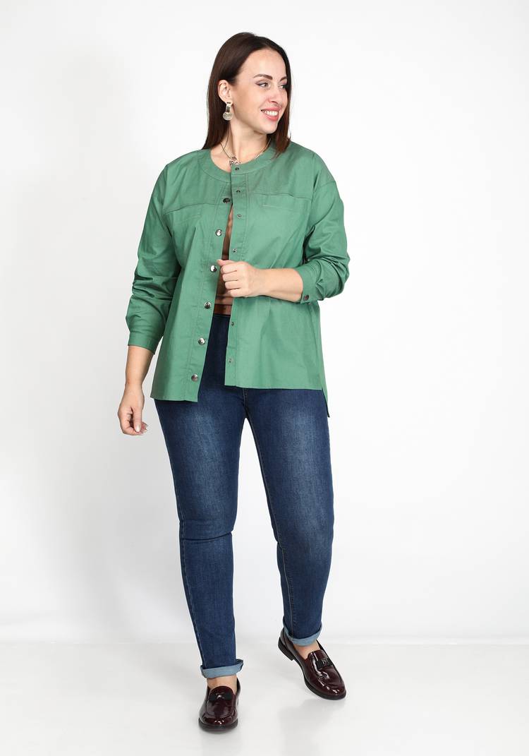 Блуза Загадочная незнакомка шир.  750, рис. 6