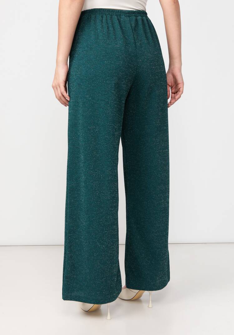 Брюки свободного кроя с метанитью шир.  750, рис. 25