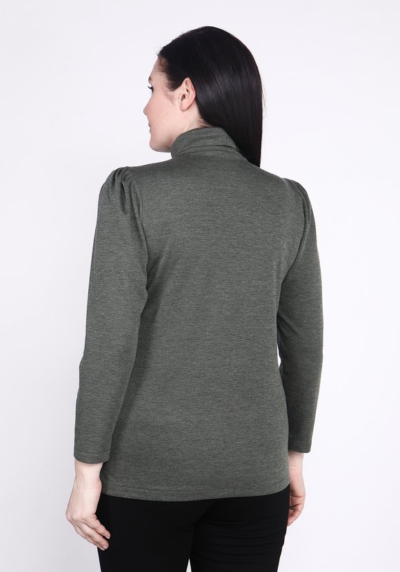 Водолазка базовая прямого кроя шир.  580, рис. 17