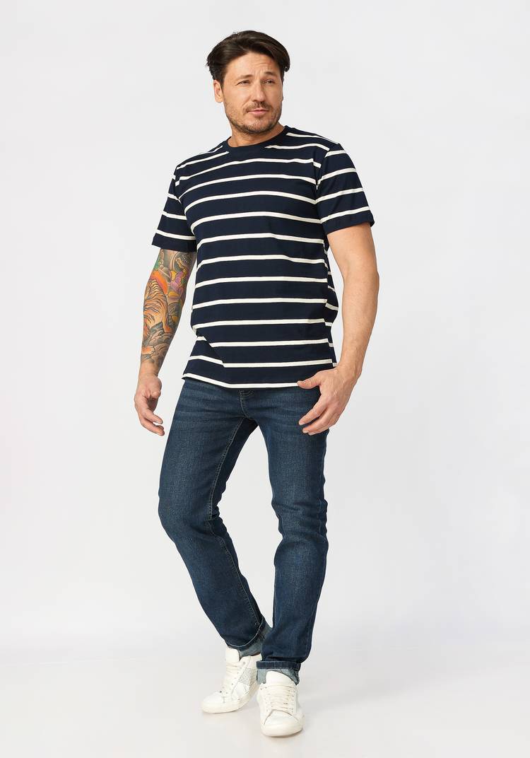 Футболка в горизонтальную полоску Слава шир.  750, рис. 3