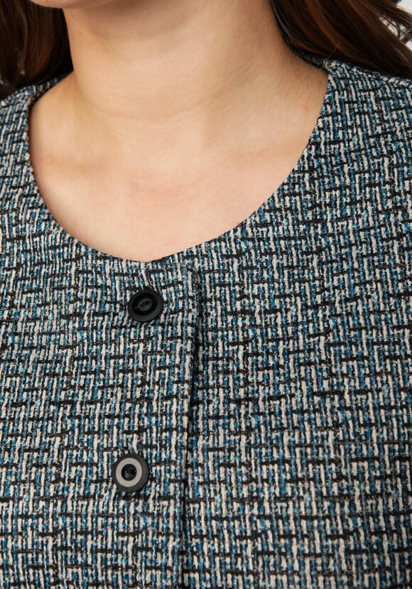 Пиджак укороченный прямого кроя на пуговицах шир.  580, рис. 15