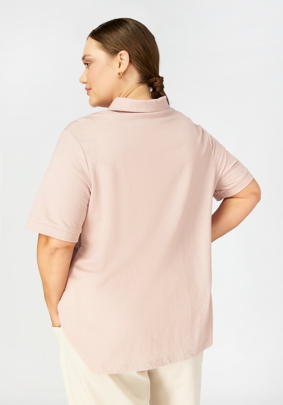 Поло с рюшей шир.  580, рис. 7