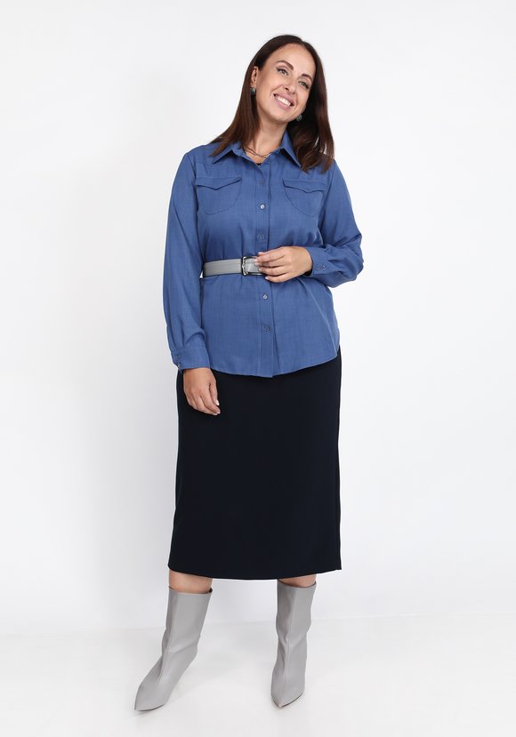 Рубашка под джинсу шир.  580, рис. 1