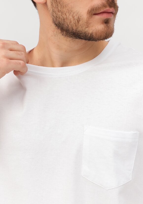 Футболка с накладным карманом шир.  580, рис. 5