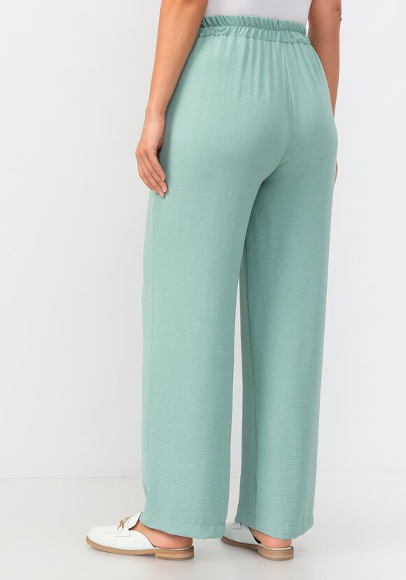 Костюм: брюки и блуза с лаконичным принтом шир.  580, рис. 15