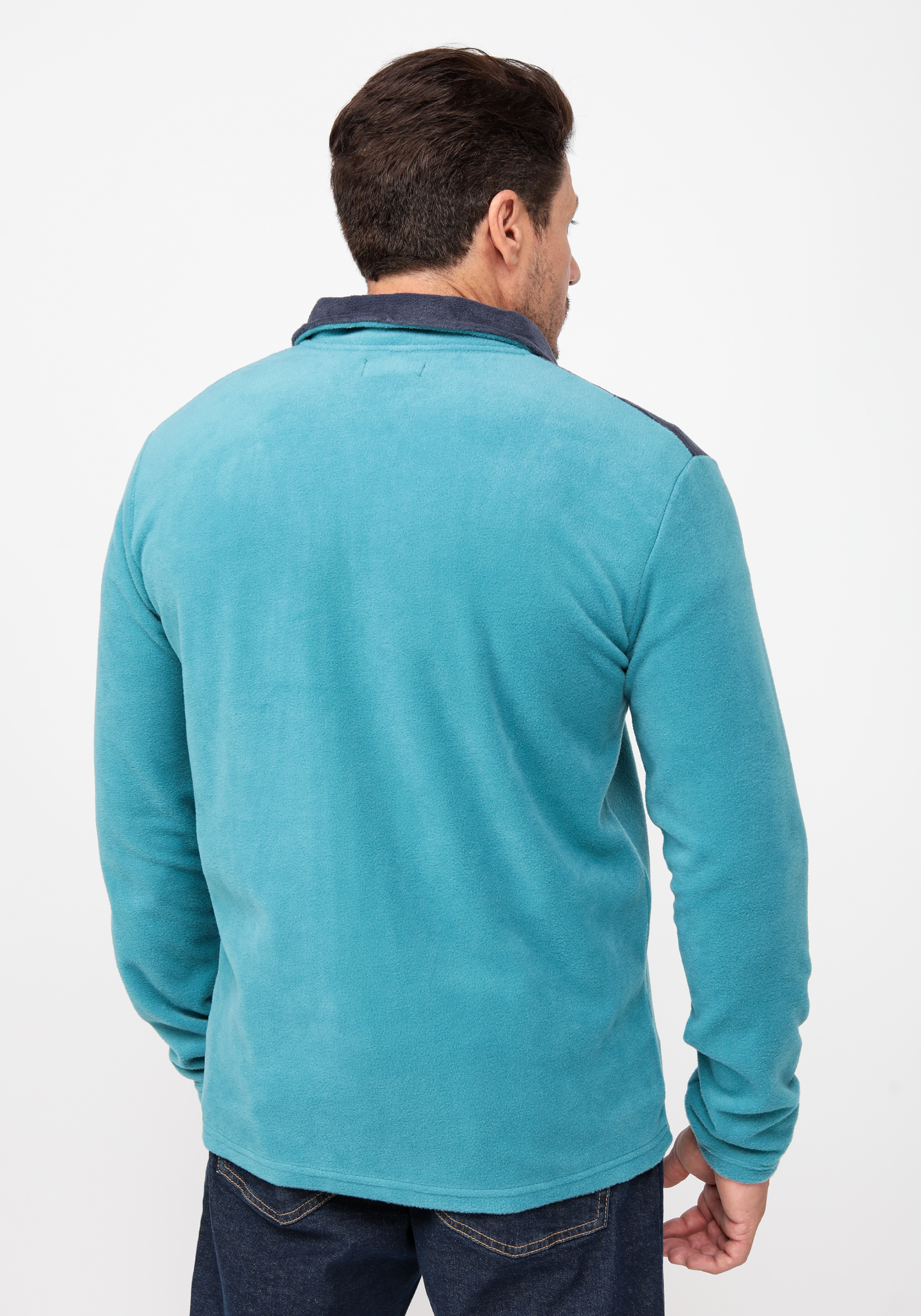 Флисовая куртка на молнии Atlas for men, цвет синий, размер 52-54 - фото 3