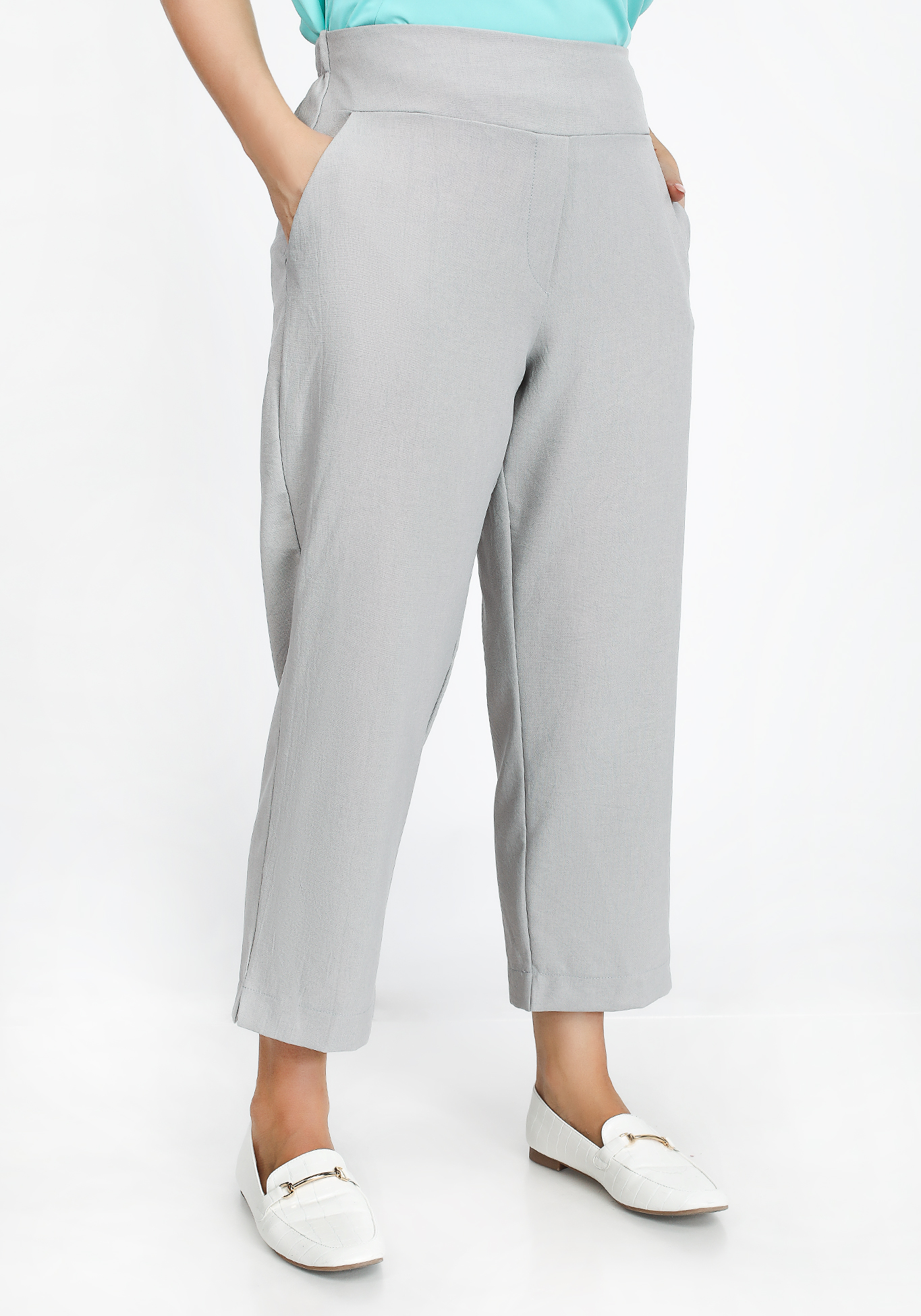 Брюки на поясе длиной 7/8