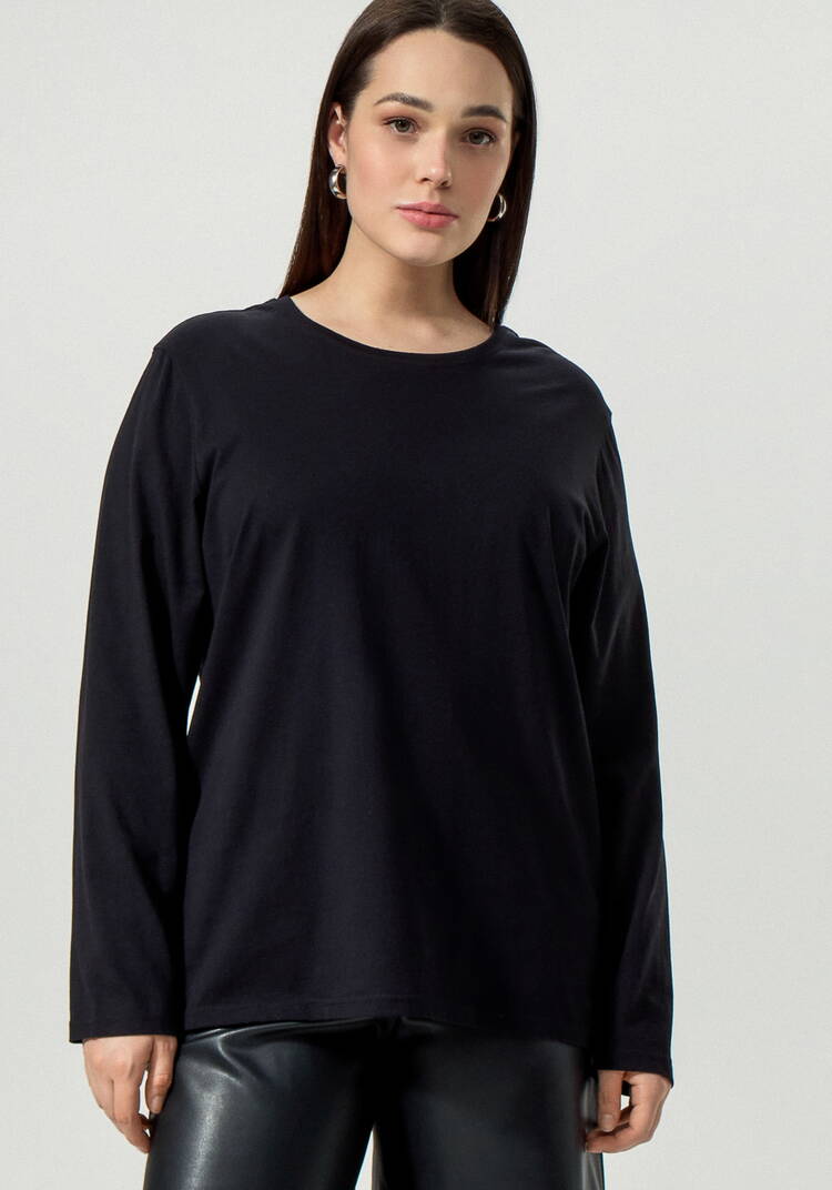 Лонгслив с круглой горловиной шир.  750, рис. 14