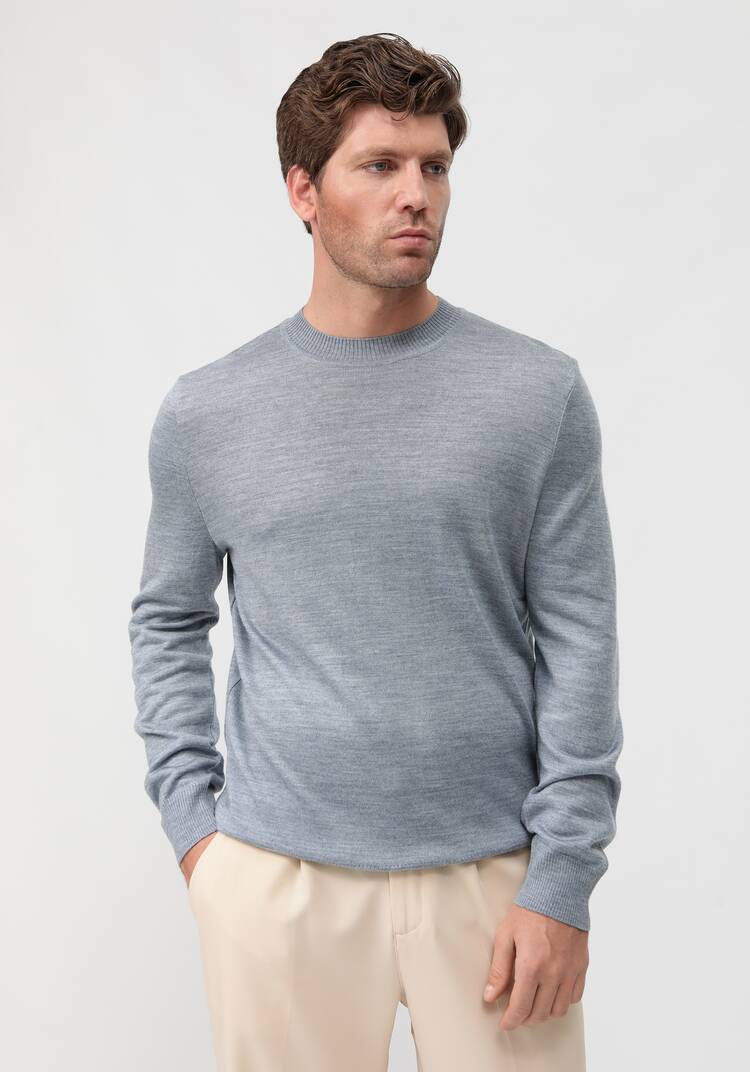 Джемпер классический с длинным рукавом шир.  750, рис. 13