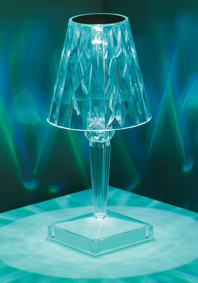 Светильник настольный светодиодный с абажуром шир.  750, рис. 10