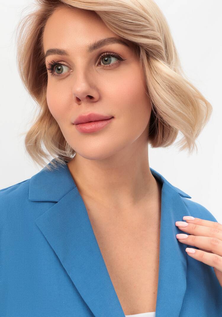 Пиджак с поясом из льна и хлопка шир.  750, рис. 14