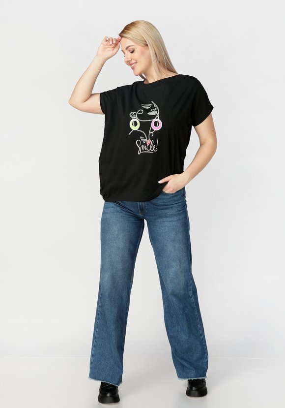 Футболка женская Виолетта шир.  580, рис. 8