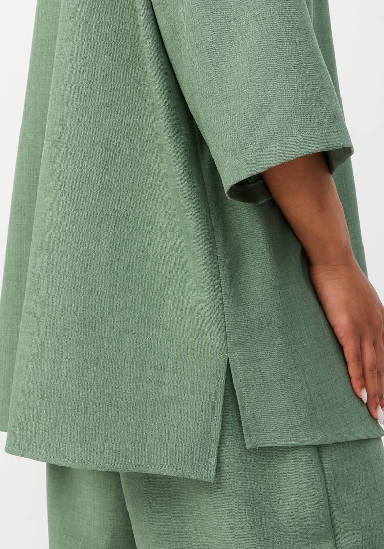 Кардиган с воротником шалька шир.  750, рис. 7